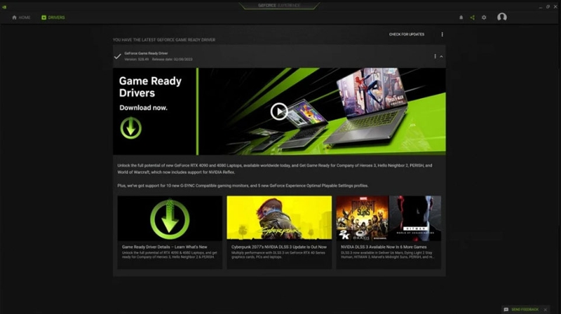 GeForce Experience: Phần mềm không thể thiếu cho card đồ họa GeForce