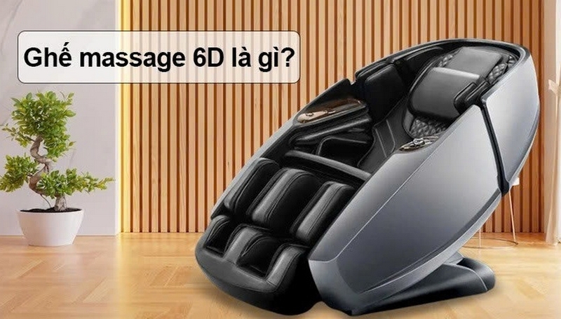 Ghế massage 6D là gì ảnh 1