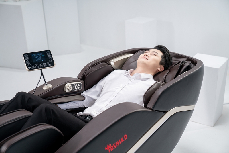 Ghế massage cải thiện cấu trúc xương sống