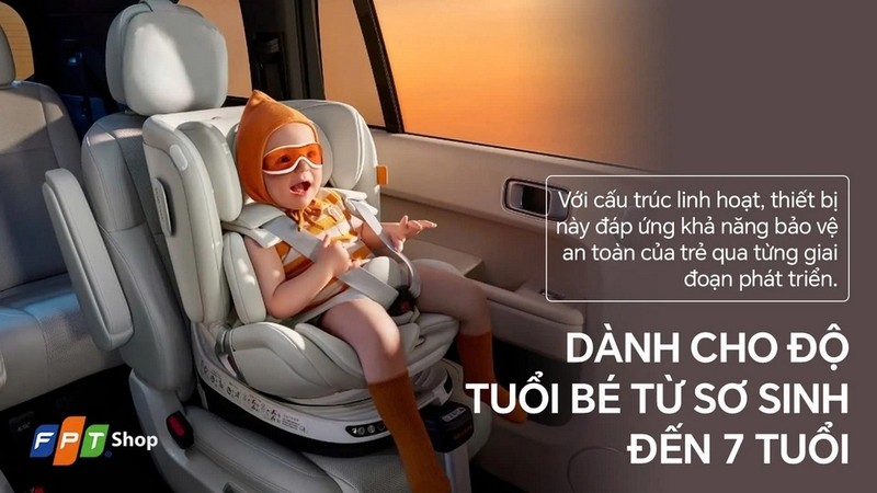 Ghế ô tô trẻ em loại nào tốt 2026 ảnh 6