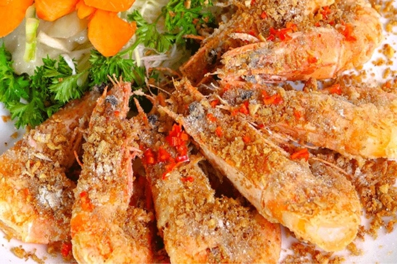 Giá trị dinh dưỡng của món tôm rang muối Hồng Kông