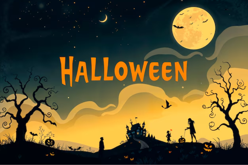 Giới thiệu về background Halloween