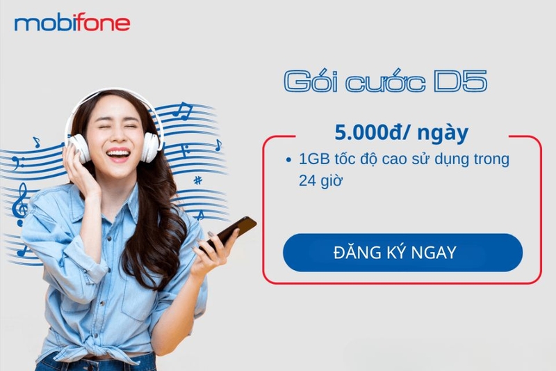 Gói D5 mobifone