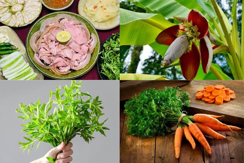 nguyên liệu làm gỏi bê thui