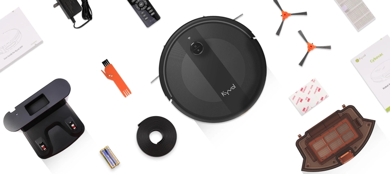 HDSD robot hút bụi Kyvol - phụ kiện