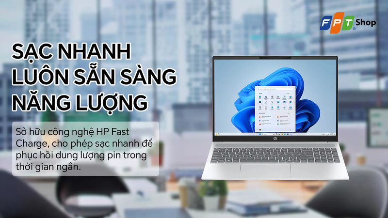 Thời lượng pin dài, sạc pin siêu tốc