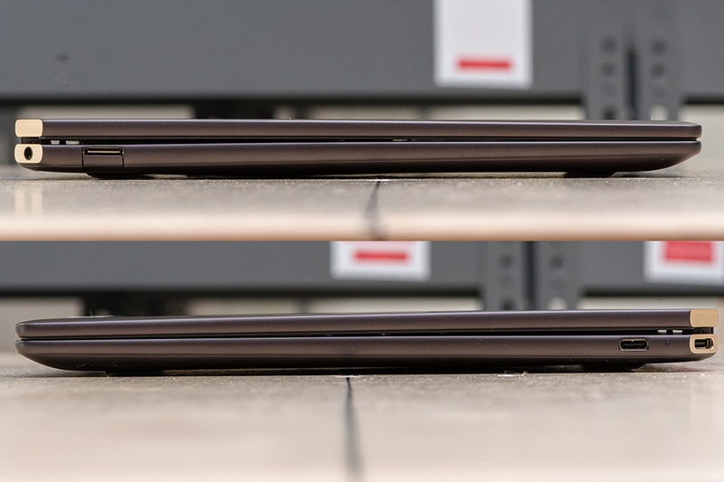 Laptop HP Spectre X360 14-eu0050TU được trang bị các cổng giao tiếp hiện đại như Thunderbolt 4, USB A