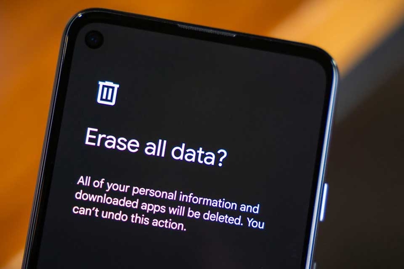 Hard reset các dòng máy Android - 02