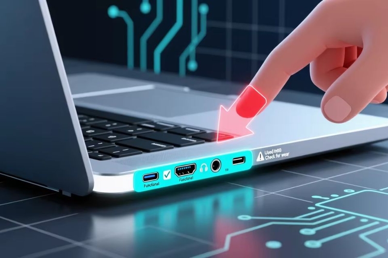 Hệ thống cổng kết nối của laptop