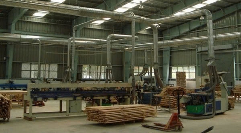 Hệ thống hút bụi gỗ ảnh 1