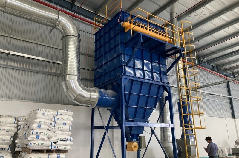 Hệ thống hút bụi gỗ ảnh 5