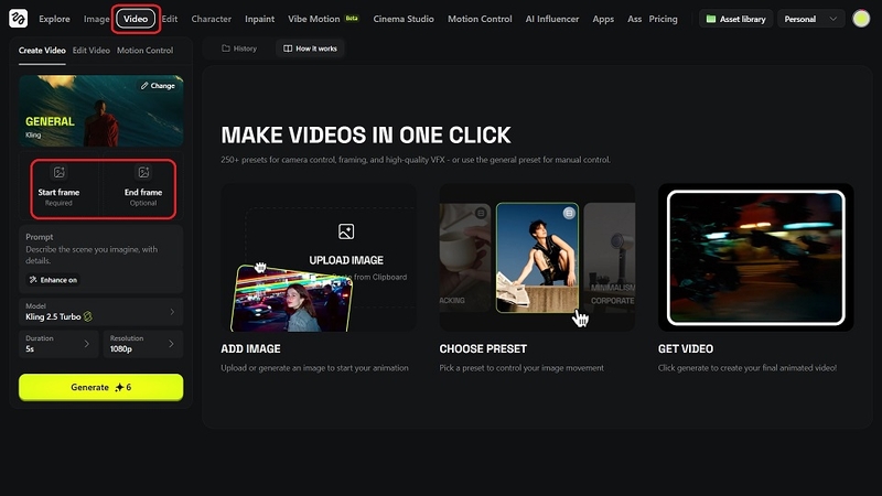 Cách tạo video AI