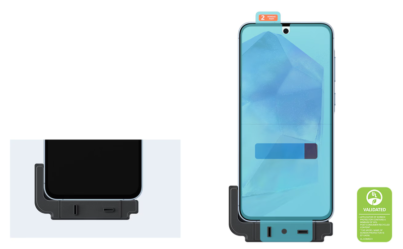 Miếng dán màn hình Samsung Dễ dàng tự sử dụng