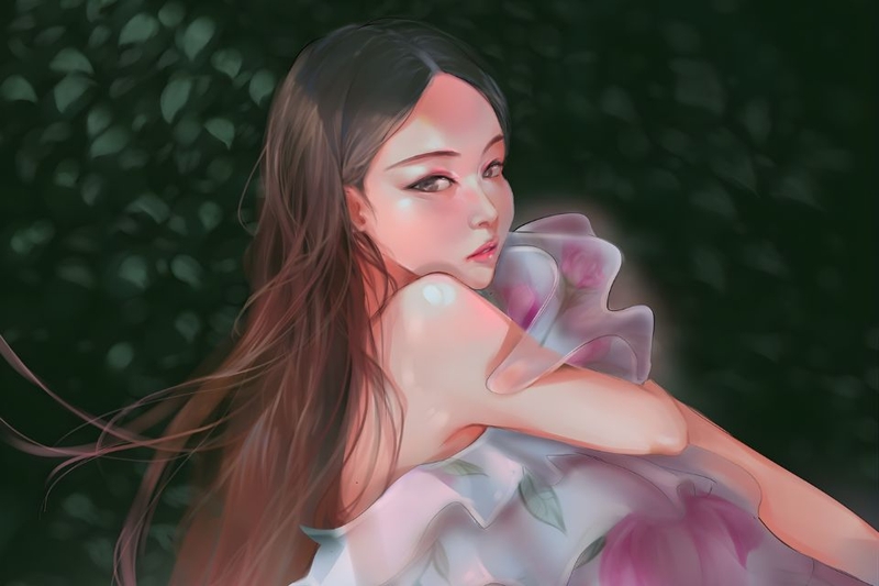 Hình nền Jennie anime_chibi fanart