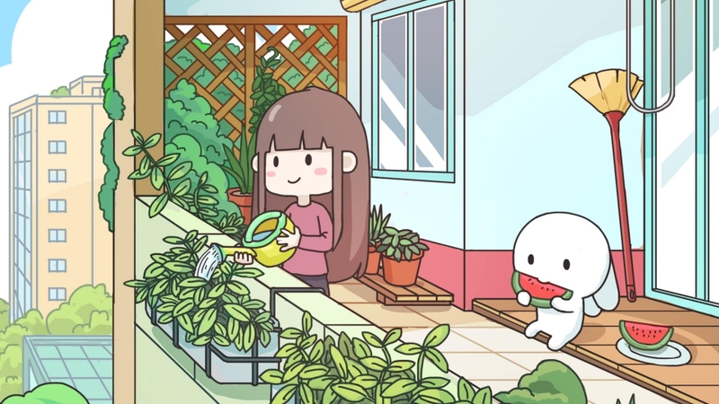 Hình nền Thỏ 7 Màu (14)