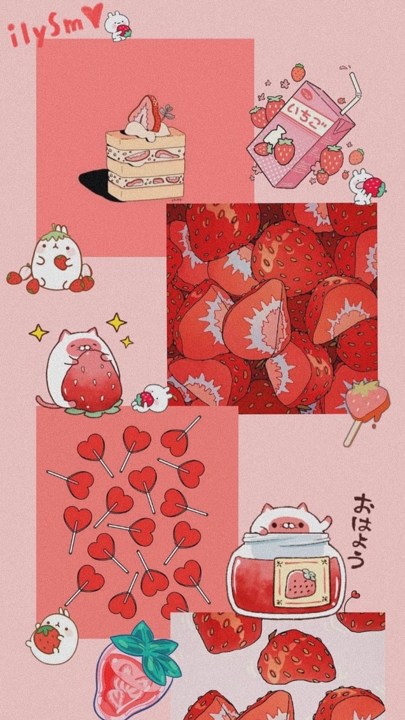 Hình nền dâu tây (23)