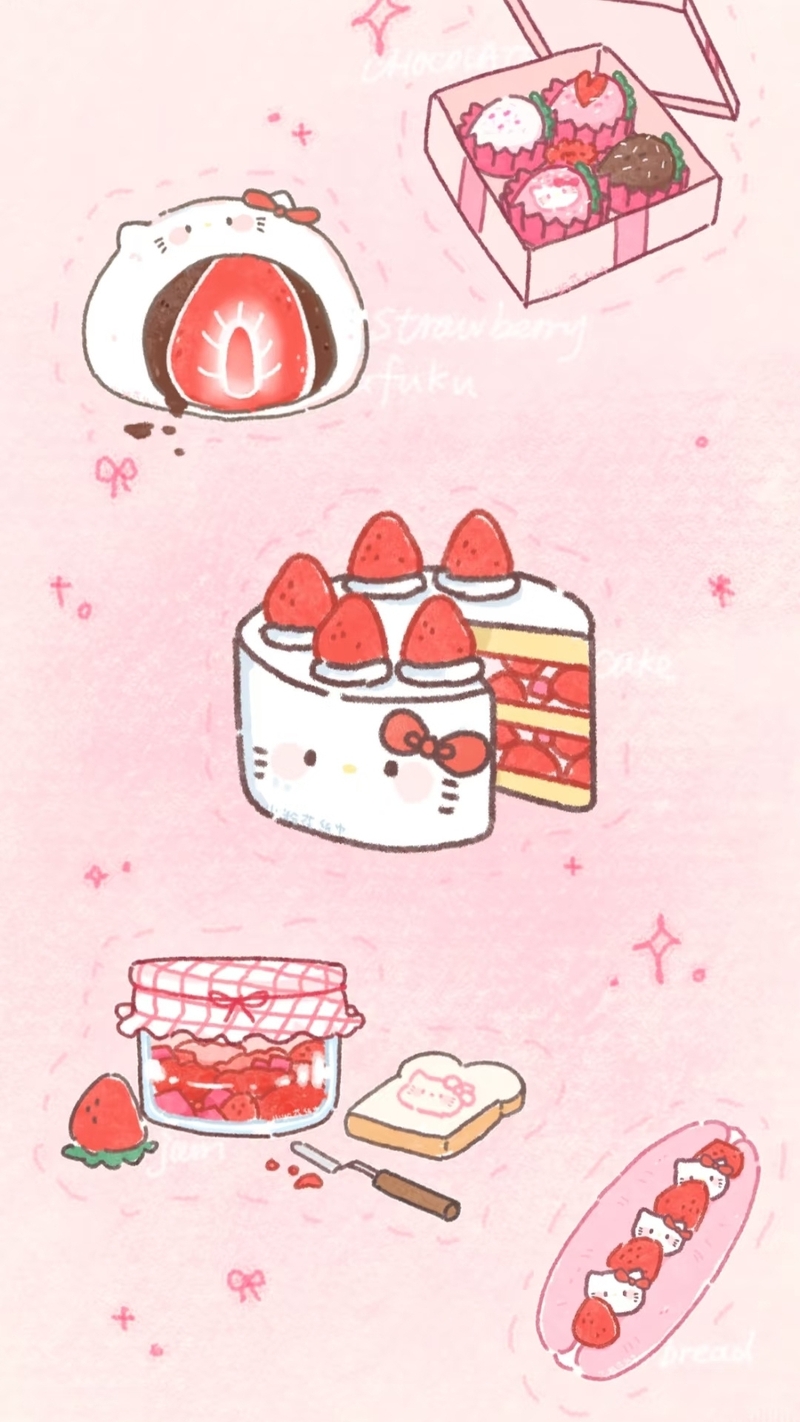 Hình nền dâu tây (27)