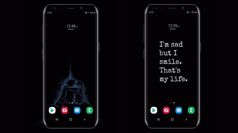 Hình nền đen buồn (1)