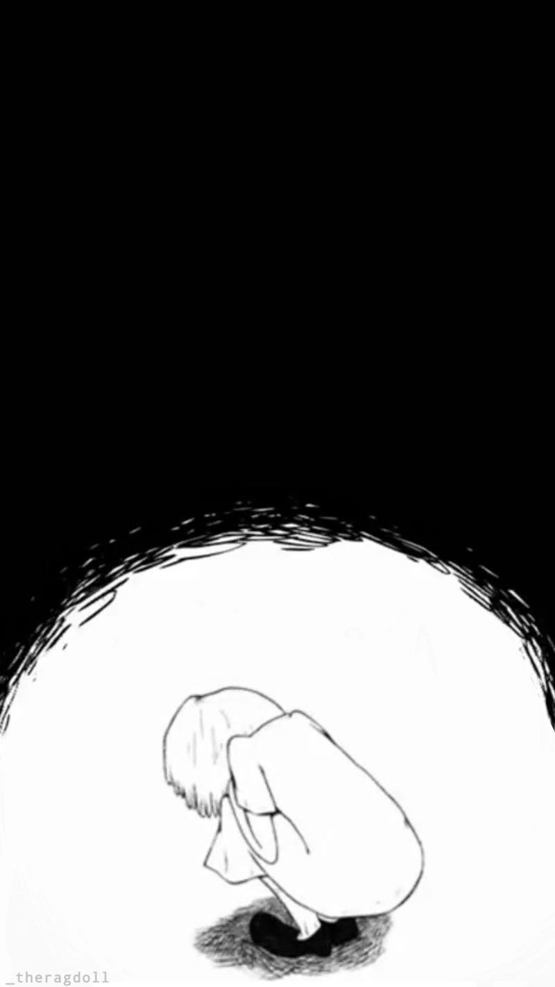 Hình nền đen buồn (32)