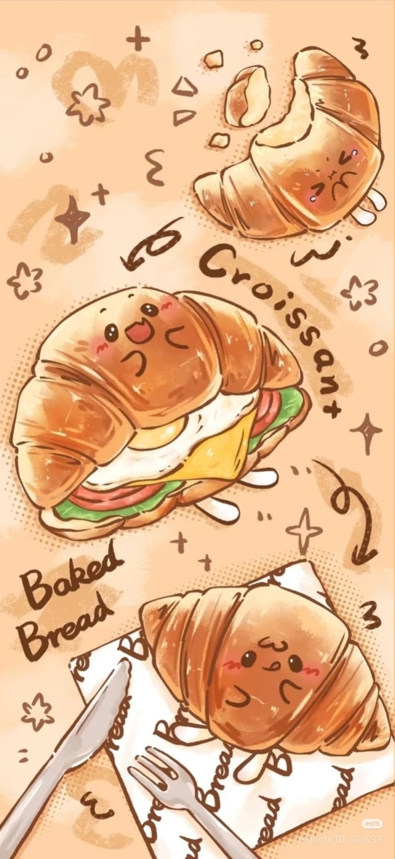 Hình nền đồ ăn cute (19)