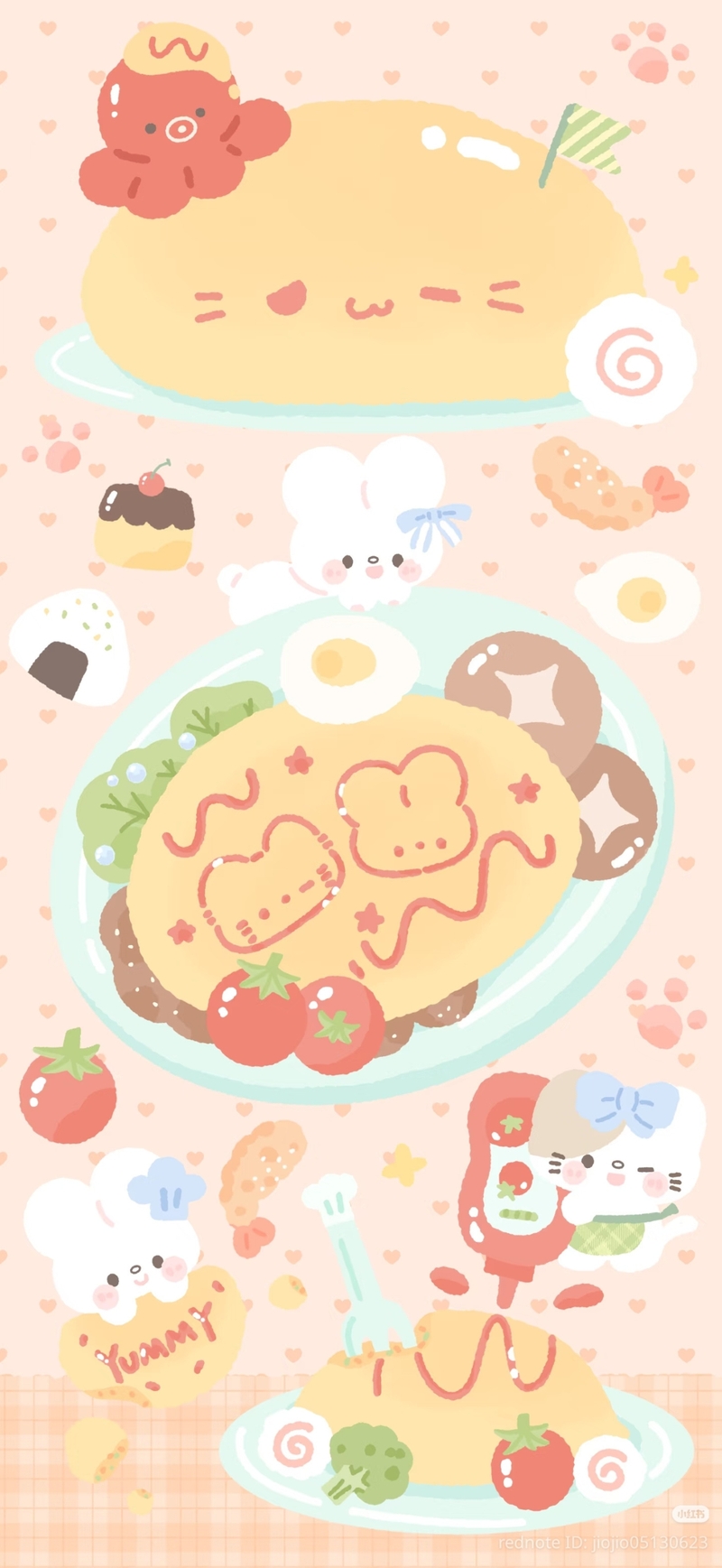 Hình nền đồ ăn cute (26)