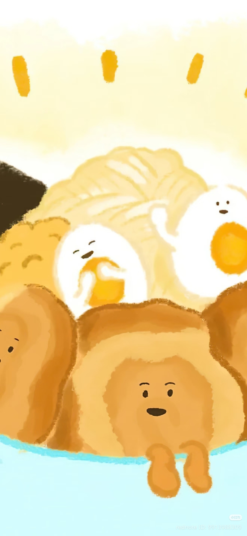 Hình nền đồ ăn cute (31)