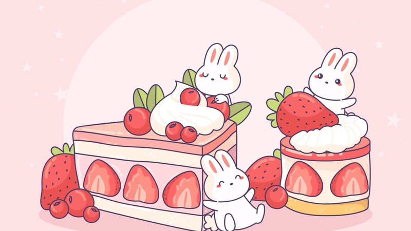 Hình nền đồ ăn cute (50)