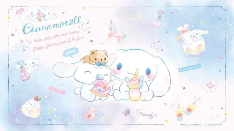 Hình nền máy tính Cinnamoroll 32