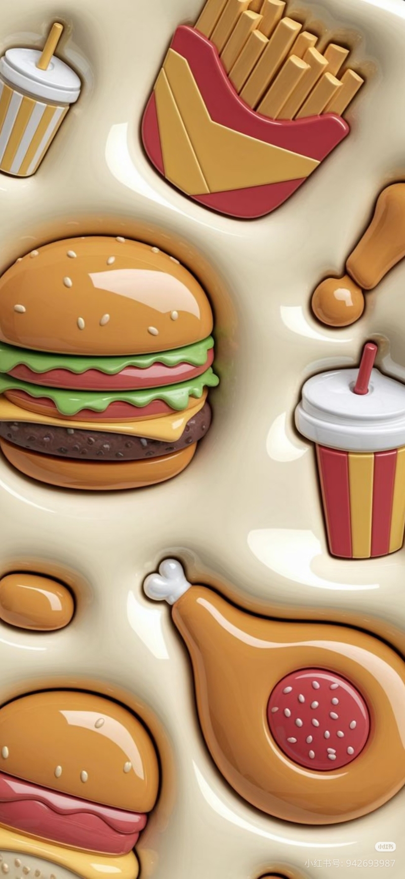 Hình nền đồ ăn cute (6)