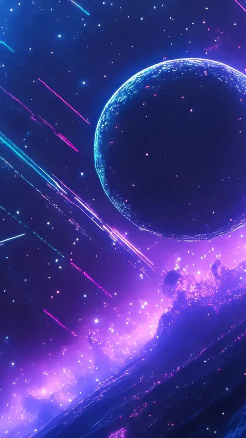 Hình nền sao băng (19)