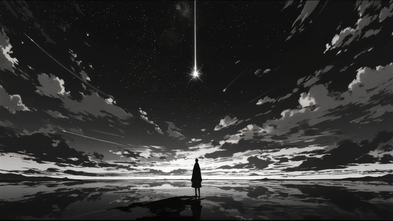 Hình nền sao băng (23)