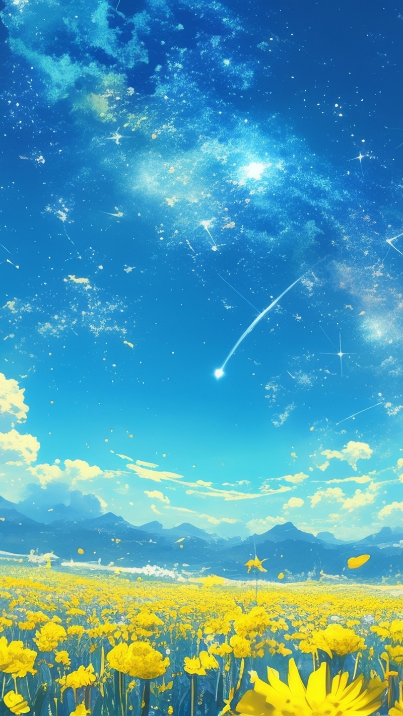 Hình nền sao băng (29)