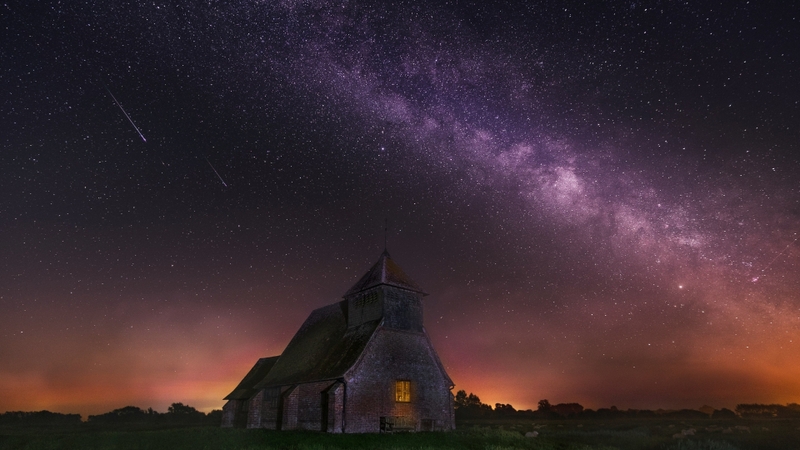 Hình nền sao băng (5)