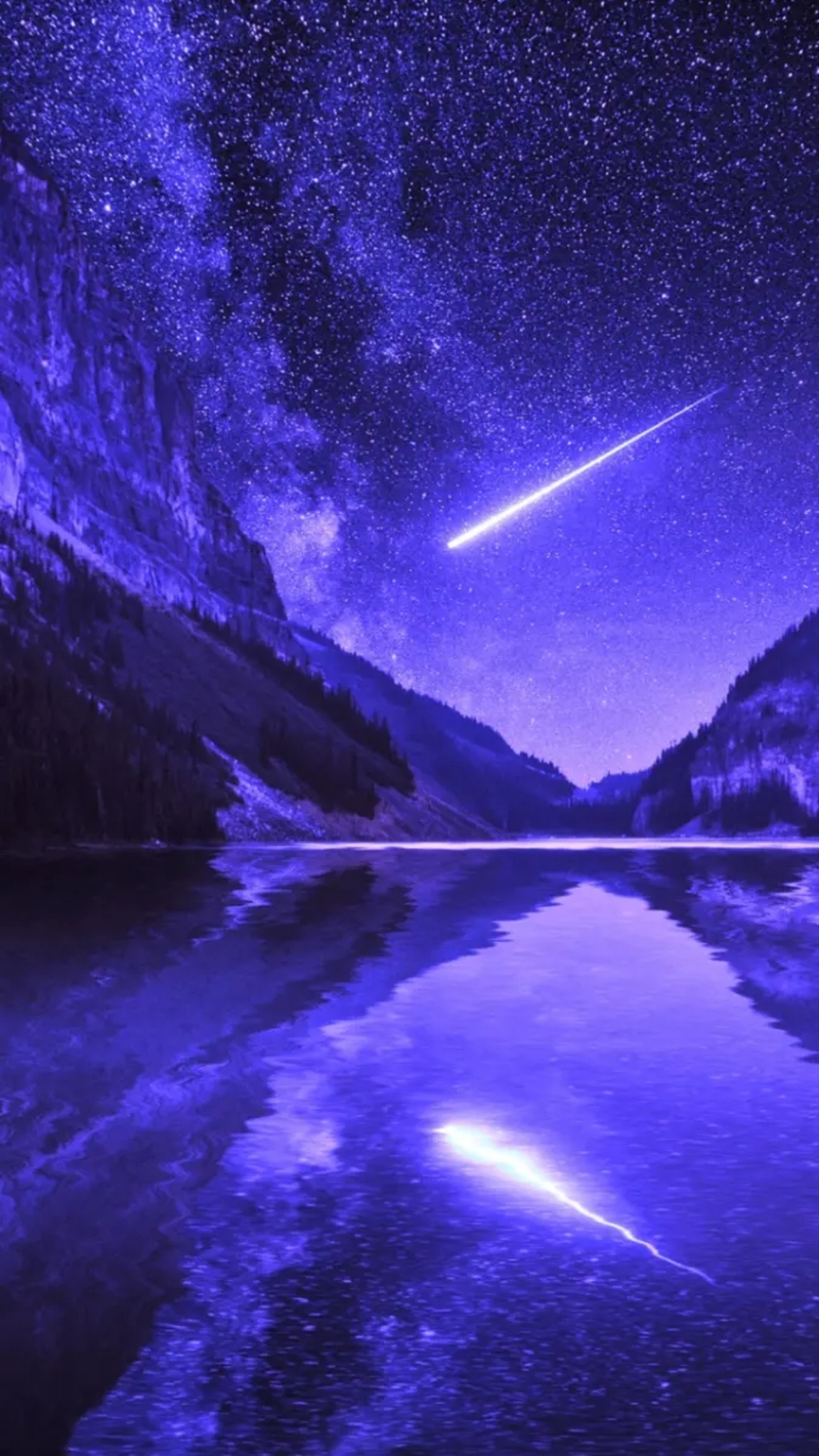 Hình nền sao băng (7)