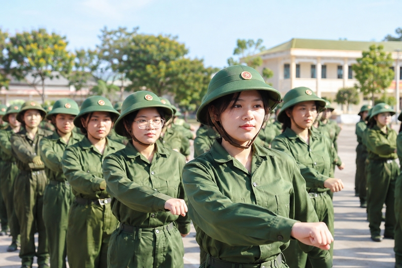 Học quân sự cần chuẩn bị gì? Càng gọn nhẹ càng tốt