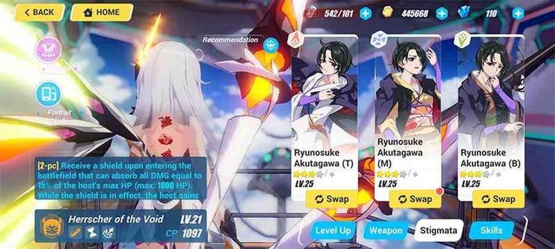 Ấn thánh là những khắc ấn linh hồn gắn lên Valkyrie