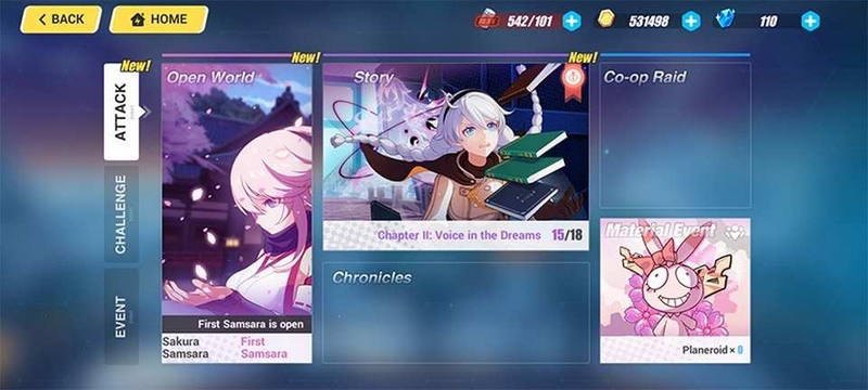 Honkai Impact 3 sở hữu đa dạng chế độ