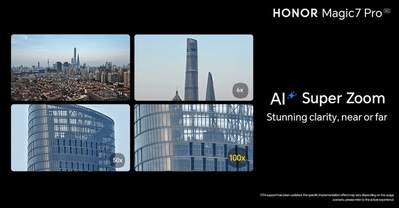 AI Super Zoom - Hỗ trợ chụp ảnh từ xa rõ nét