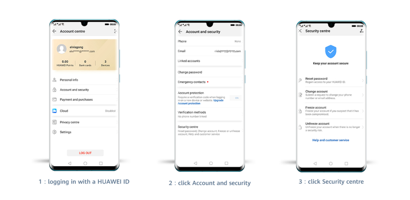 Đăng ký Huawei ID trực tiếp trên điện thoại Huawei bước 7