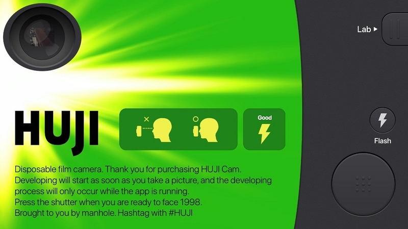 Những lưu ý khi sử dụng Huji Cam