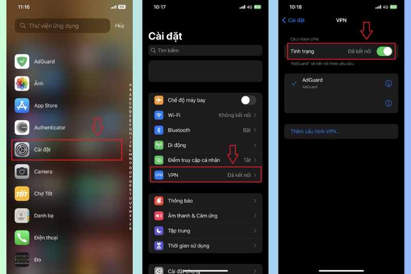 Hướng dẫn cách tắt VPN trên iPhone khi cần thiết
