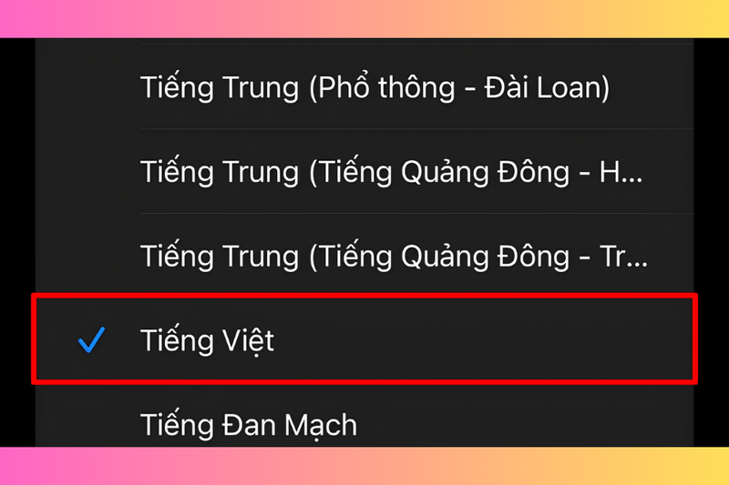 Hướng dẫn cài đặt Siri tiếng Việt 2