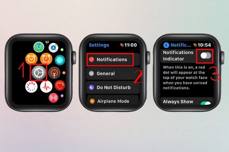 Hướng dẫn tắt chấm đỏ thông báo trên Apple Watch