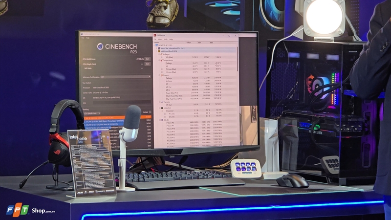 Intel đã trang bị NPU cho dòng Core Ultra, giúp các tác vụ AI được thực thi ngay trên máy