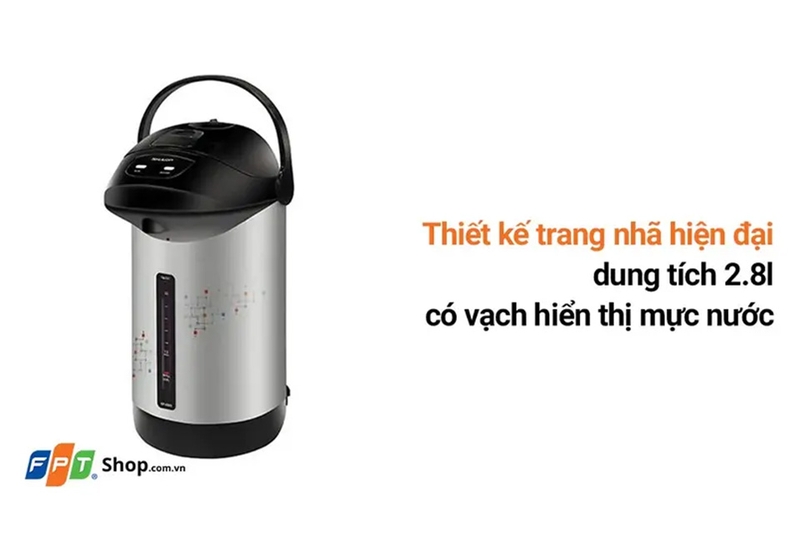 Bình thủy điện Sharp 2.8 lít KP-B28SV-SC