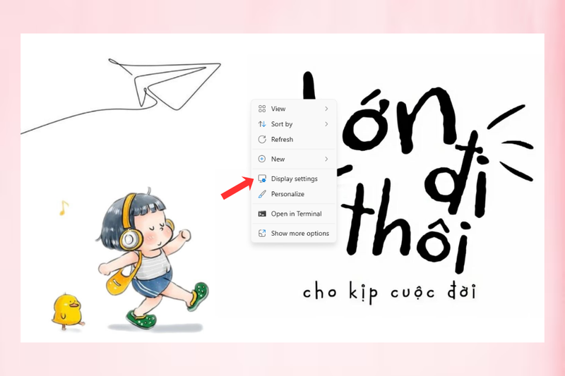 Khắc phục lỗi màn hình bị lật hoặc xoay ngang Windows 1