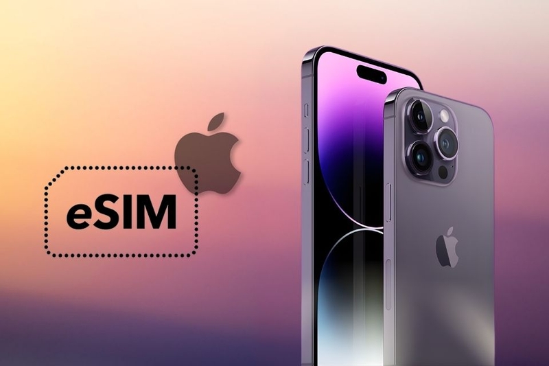 Khái niệm về eSIM trên iPhone 14 Pro Max