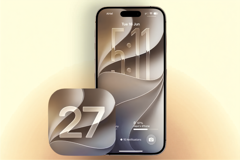 Khái niệm về iOS 27 RC