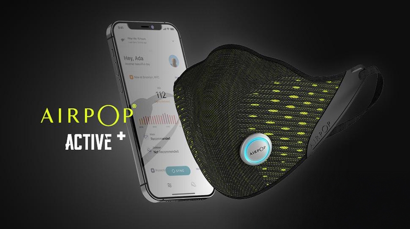 AirPop Active+ Smart Mask - Kết nối thông minh với thiết bị di động