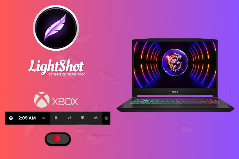 Khi nào nên sử dụng phần mềm chụp màn hình trên MSI Katana